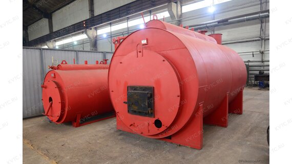 Горизонтальный стальной парогенератор 1,2 т